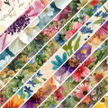 SPRING FLOWERS MIXED MEDIA 1