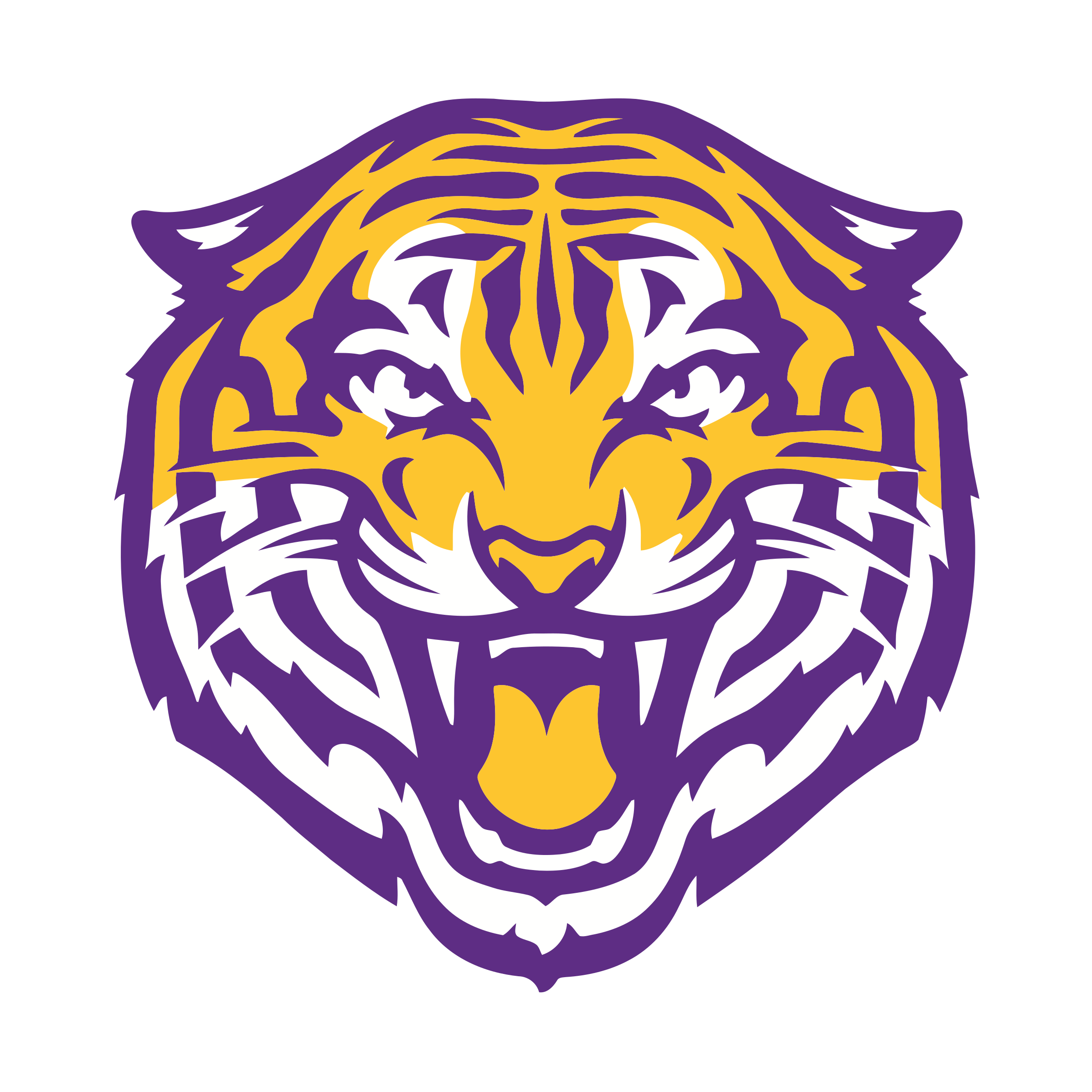 LSU Tiger Face