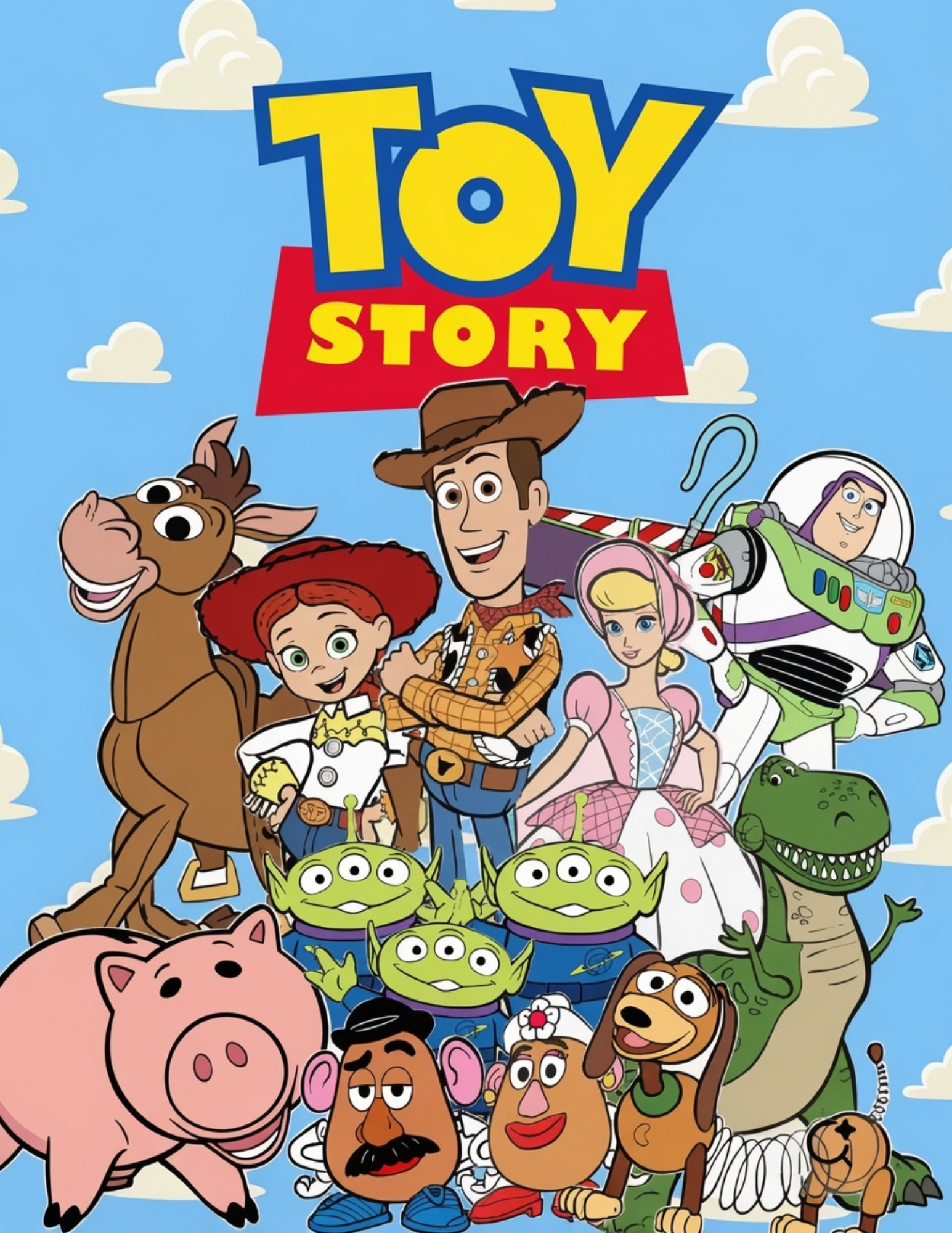 Toy Story-Themed Composition Notebook VINYL ONLY