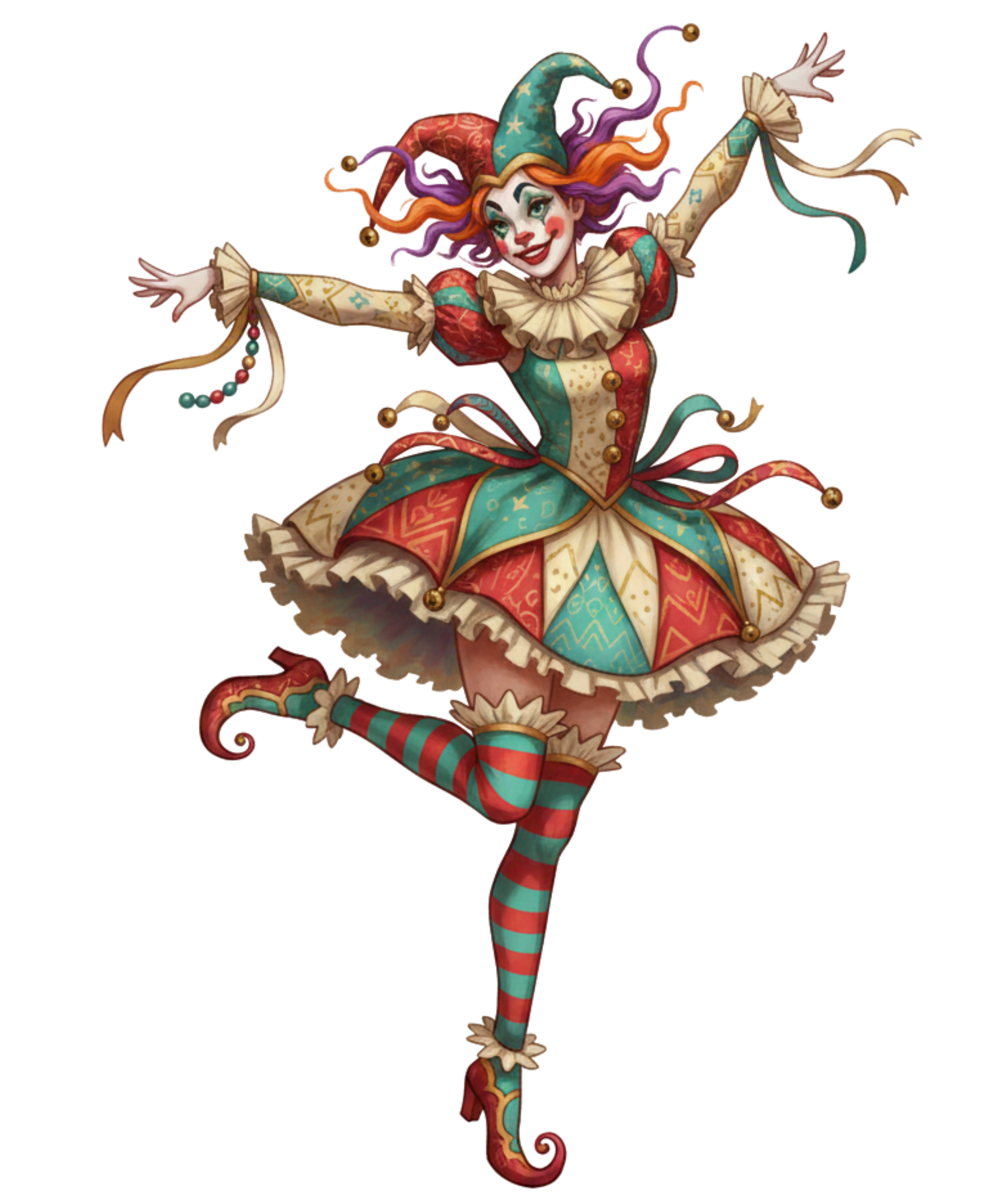 Circus Doll Collection 9- Decal 12