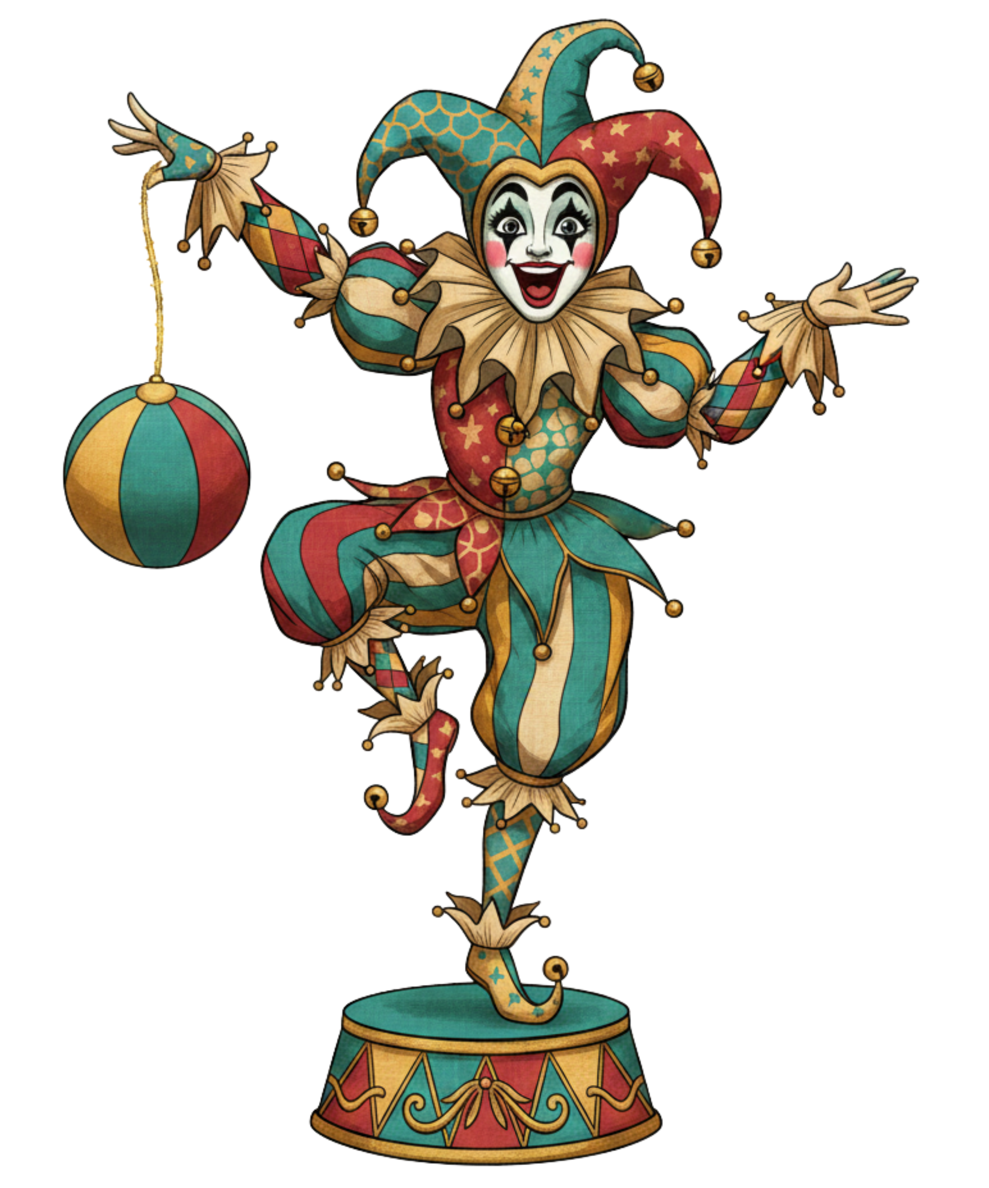 Circus Doll Collection 9- Decal 11