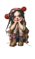 Circus Doll Collection- Decal 6