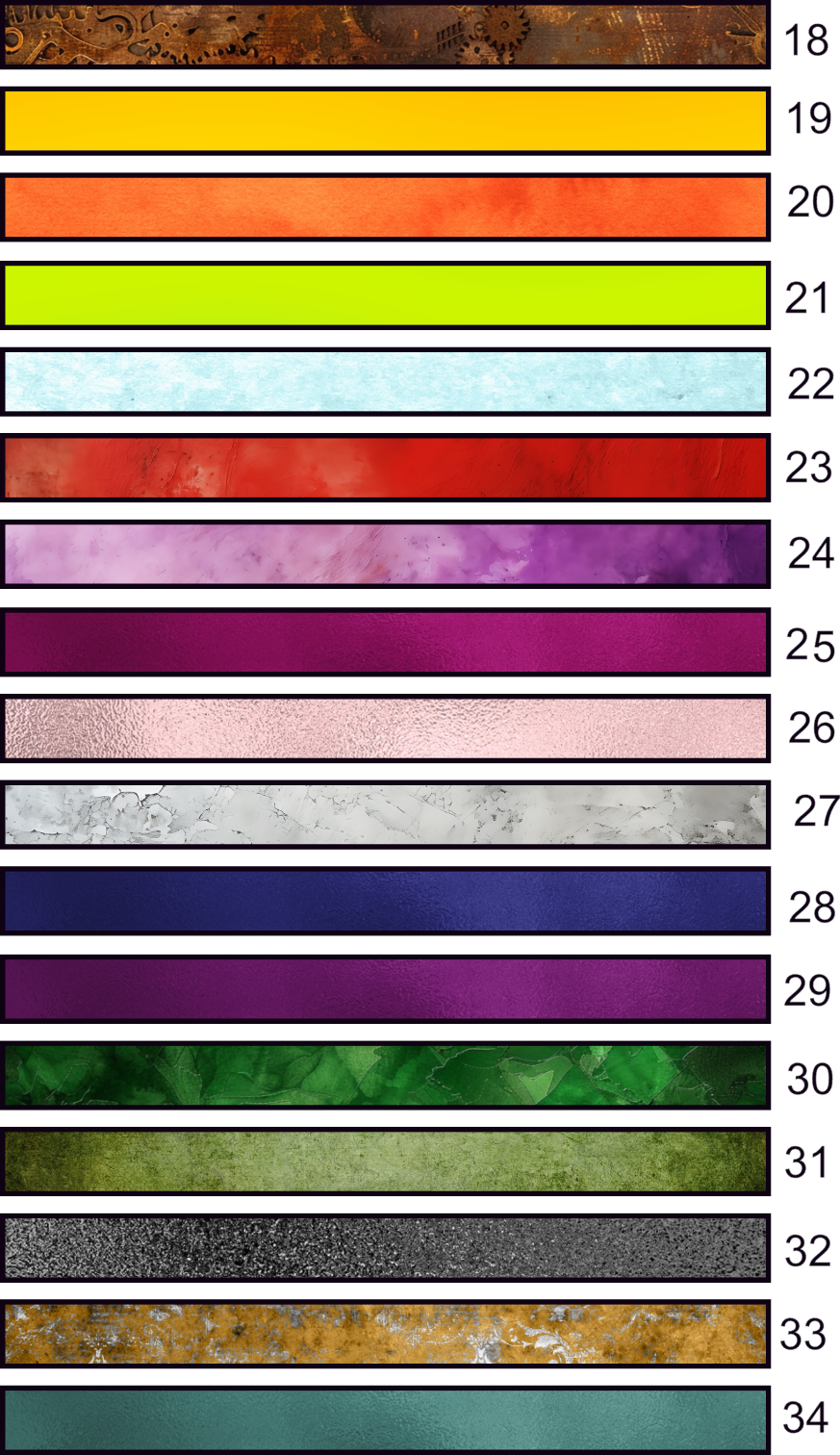 VINYL PINSTRIPES #18-34