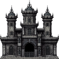 Gothic Christmas Decal 74