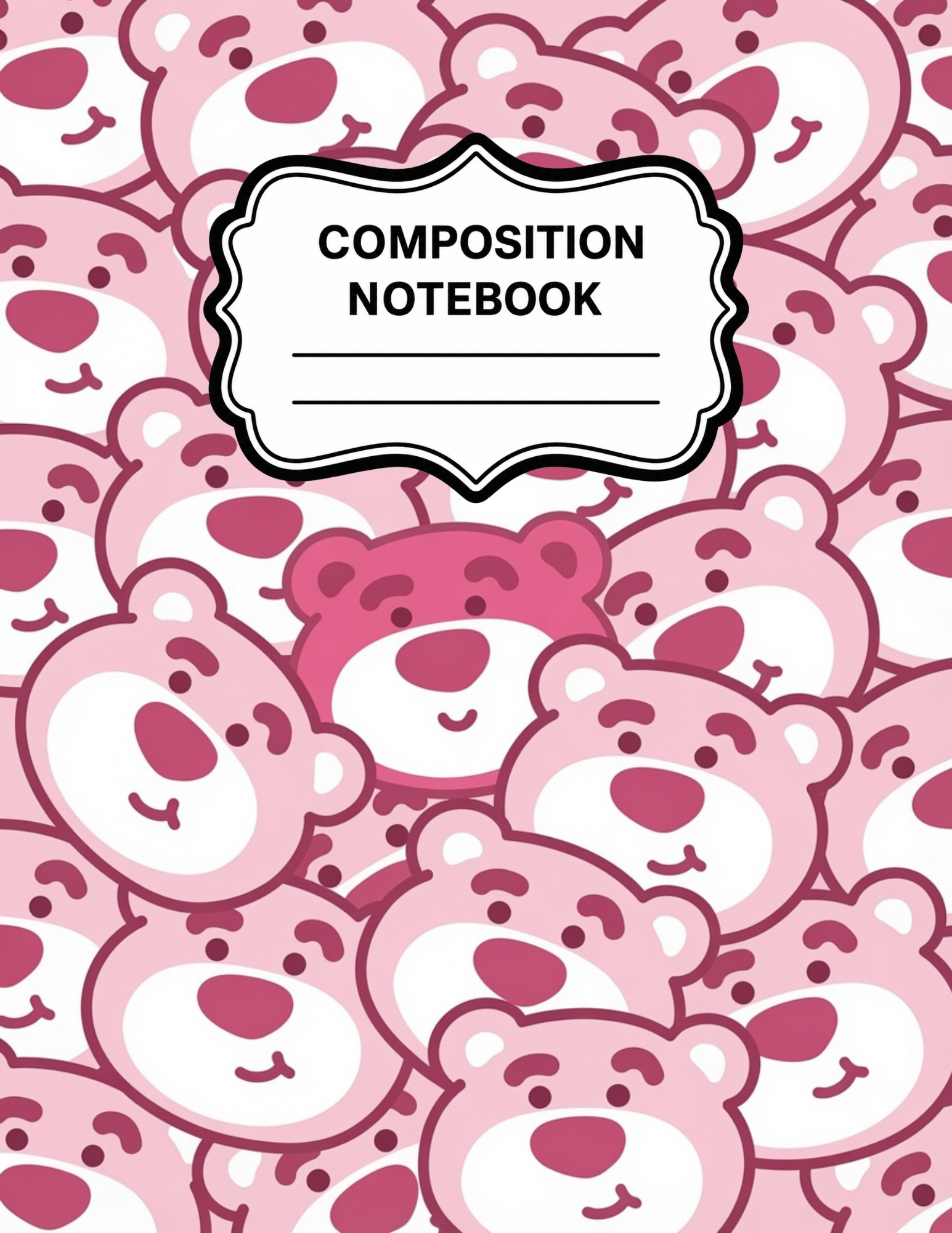 Toy Story-Themed Composition Notebook VINYL ONLY