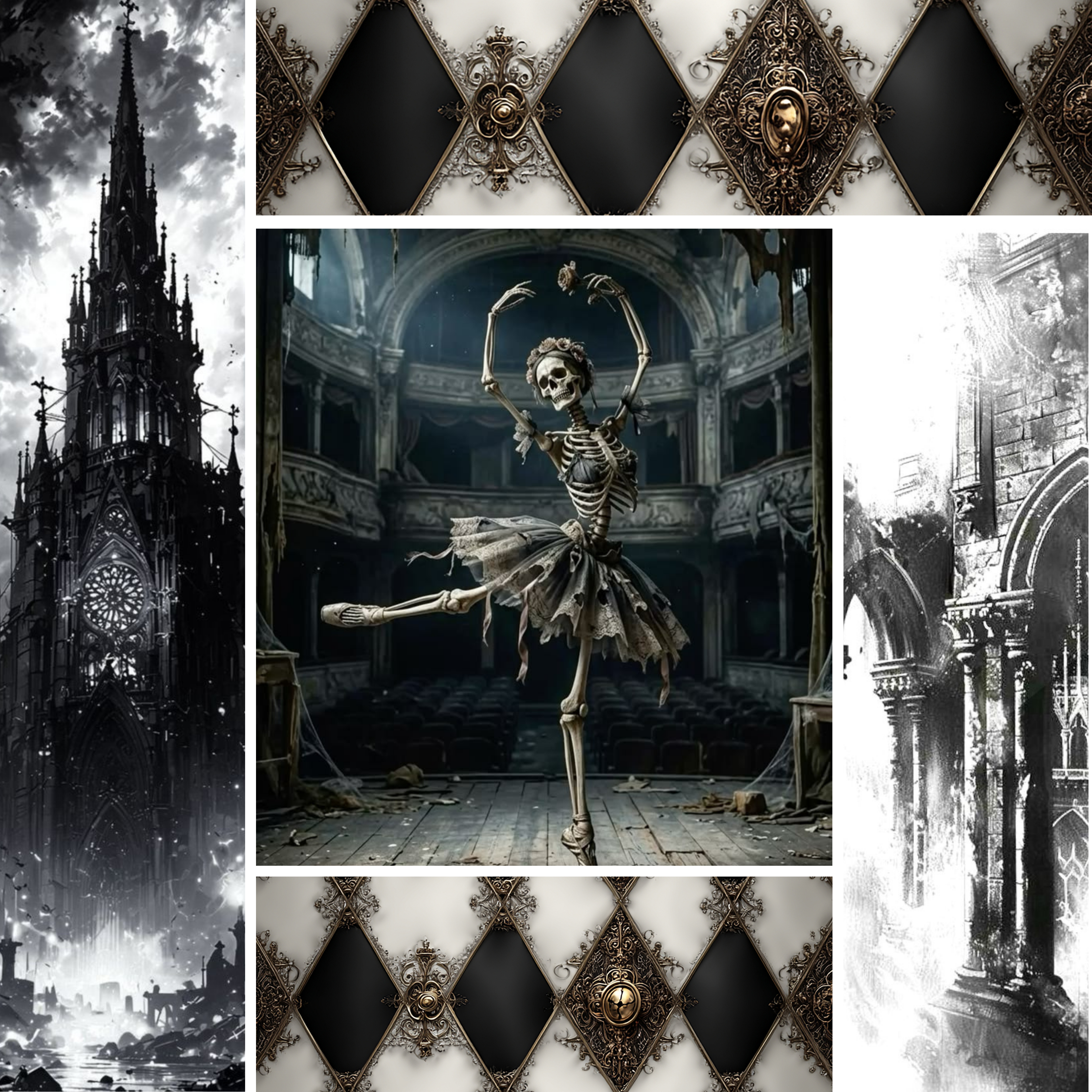 Summer 26' Grunge n' Gothic -Mixed Media 7