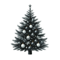 Gothic Christmas Decal 5