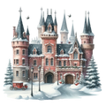 Gothic Christmas Decal 61