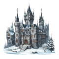 Gothic Christmas Decal 62