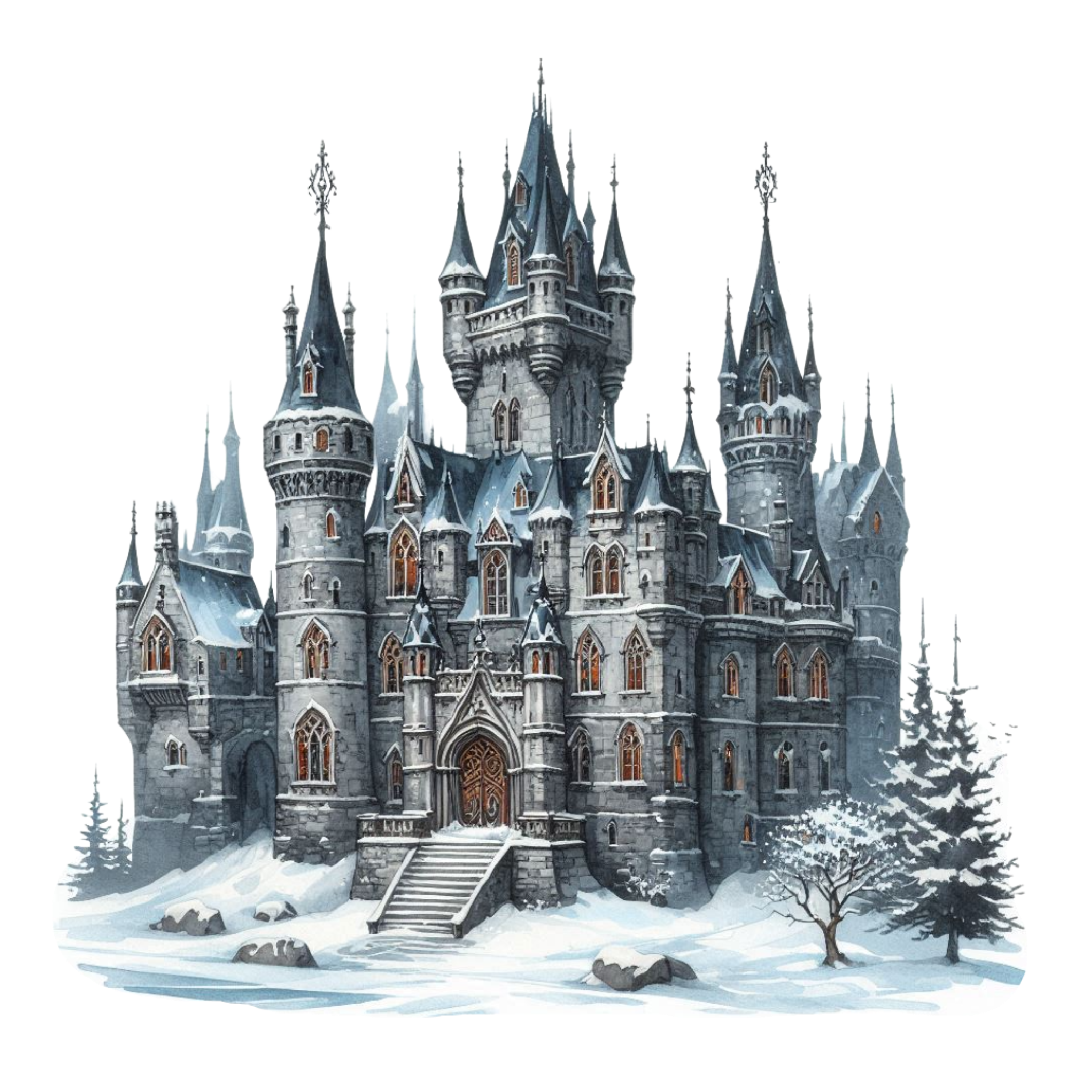 Gothic Christmas Decal 62