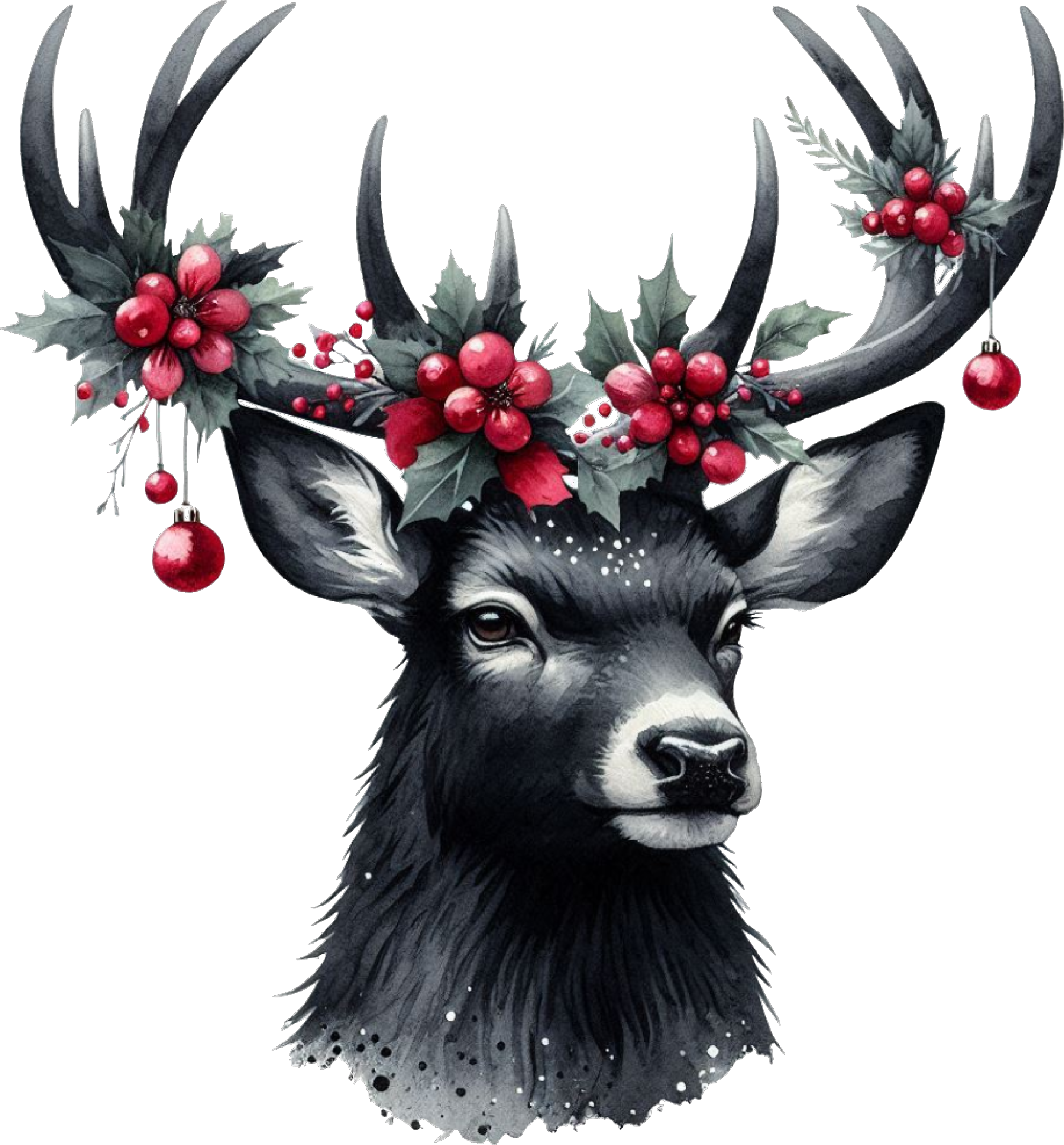 Gothic Christmas Decal 68