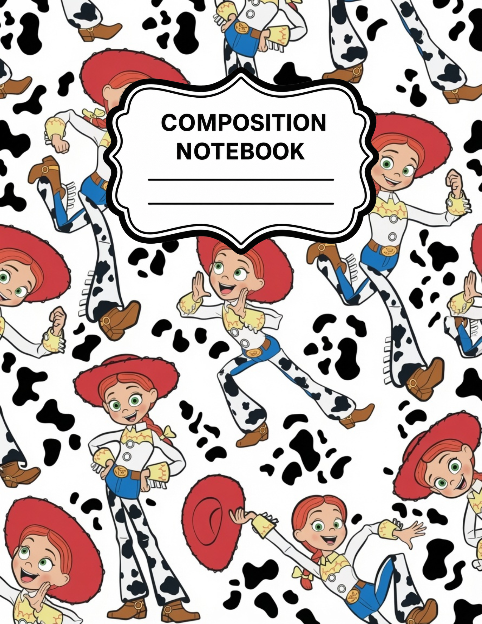 Toy Story-Themed Composition Notebook VINYL ONLY
