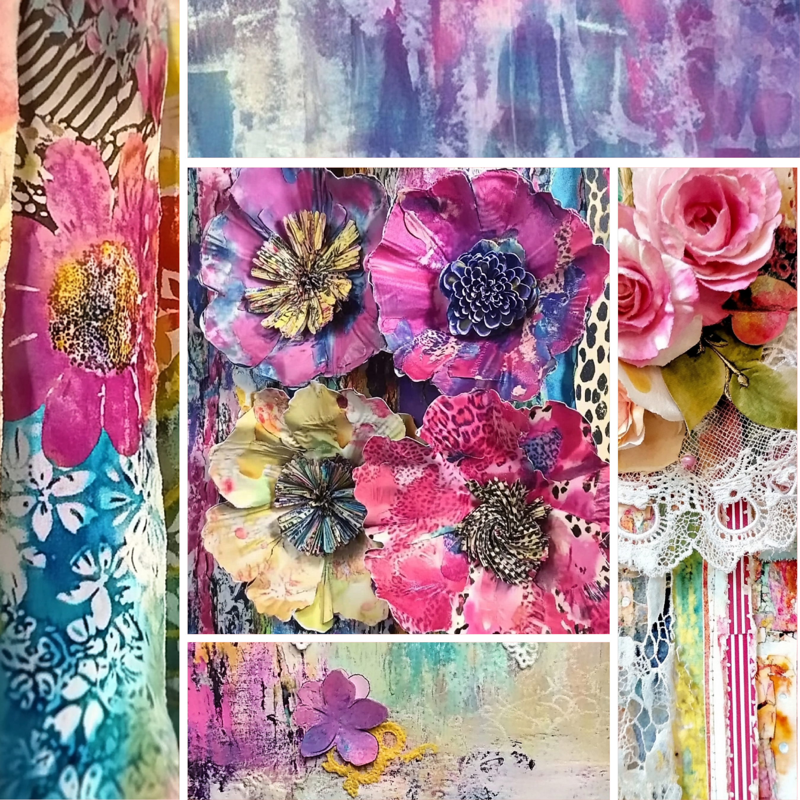 MakeHer Room May Challenge- Mixed Media 1