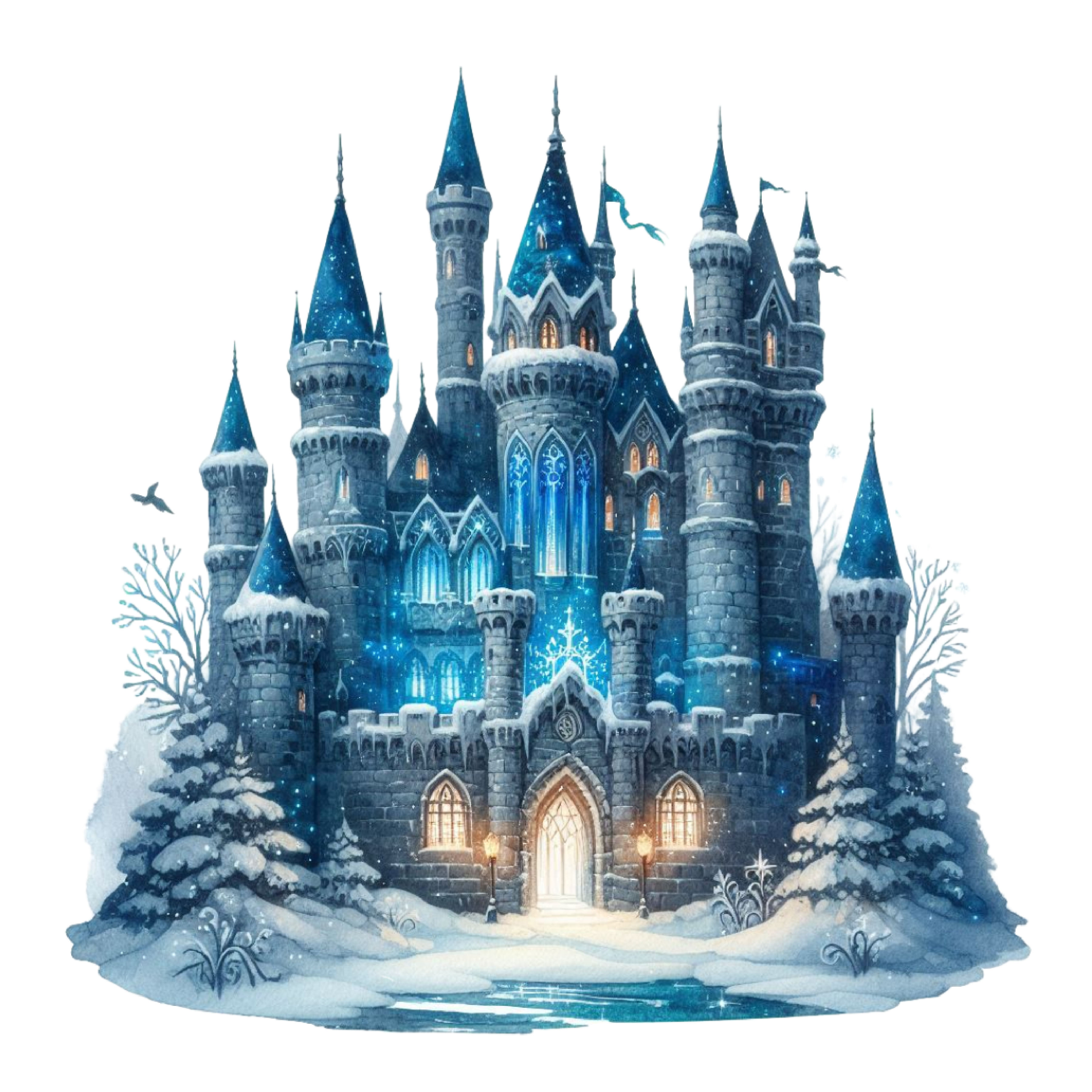 Gothic Christmas Decal 63