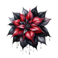 Gothic Christmas Decal 1