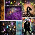 Colorful Love Collection-Vinyl 15 Mixed Media
