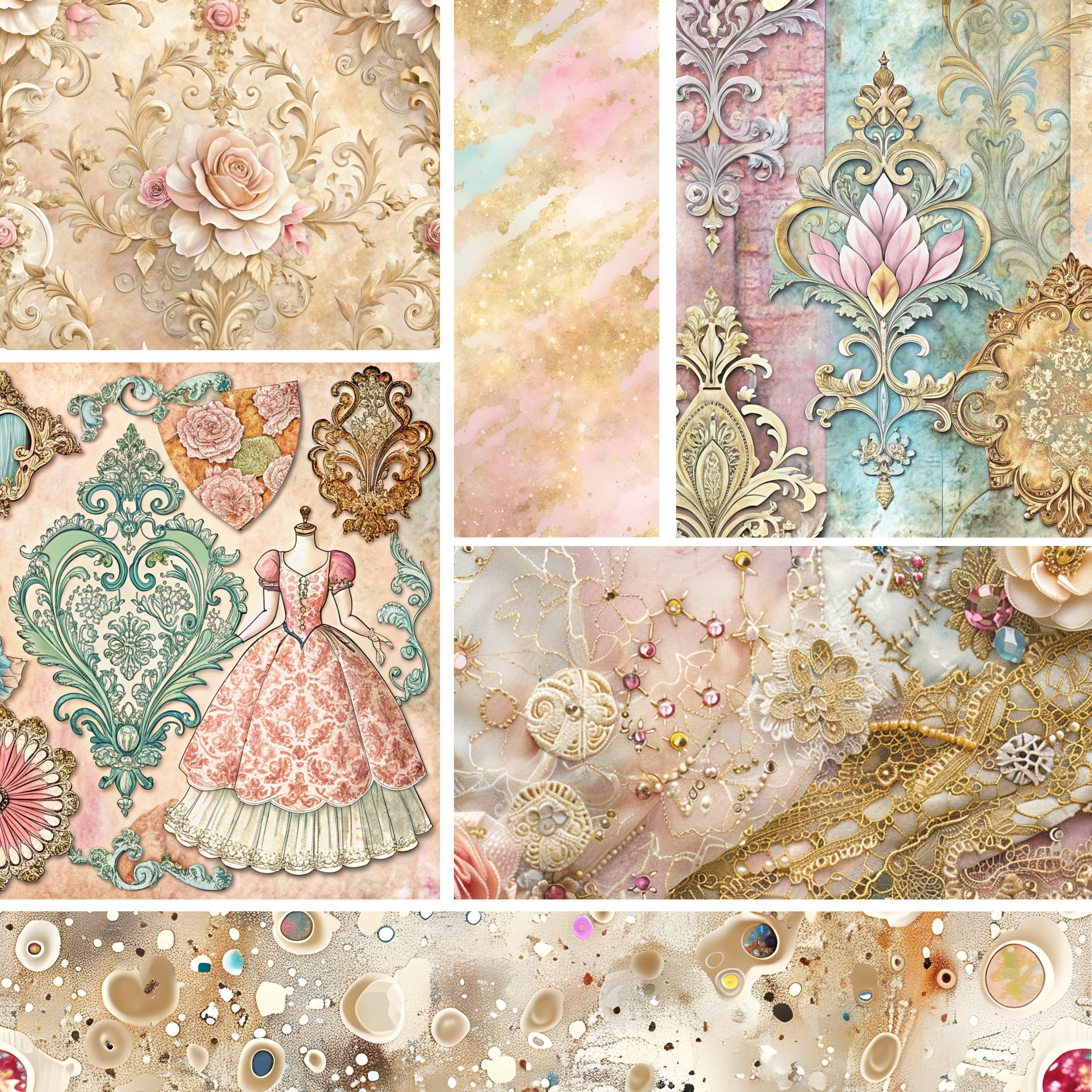 Romantically Classic Collection- Mixed Media 13