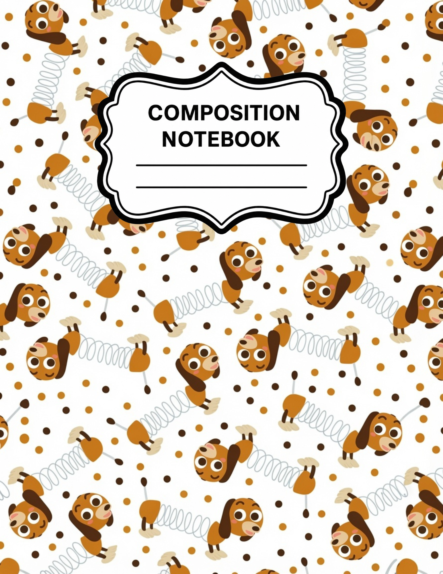 Toy Story-Themed Composition Notebook VINYL ONLY