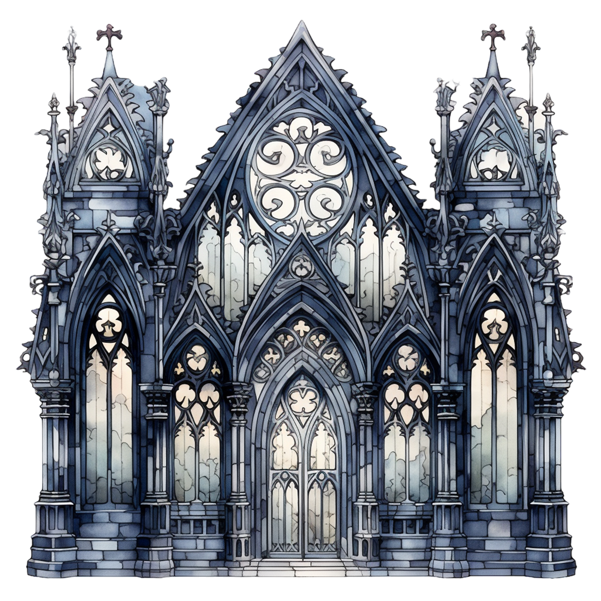 Gothic Christmas Decal 99
