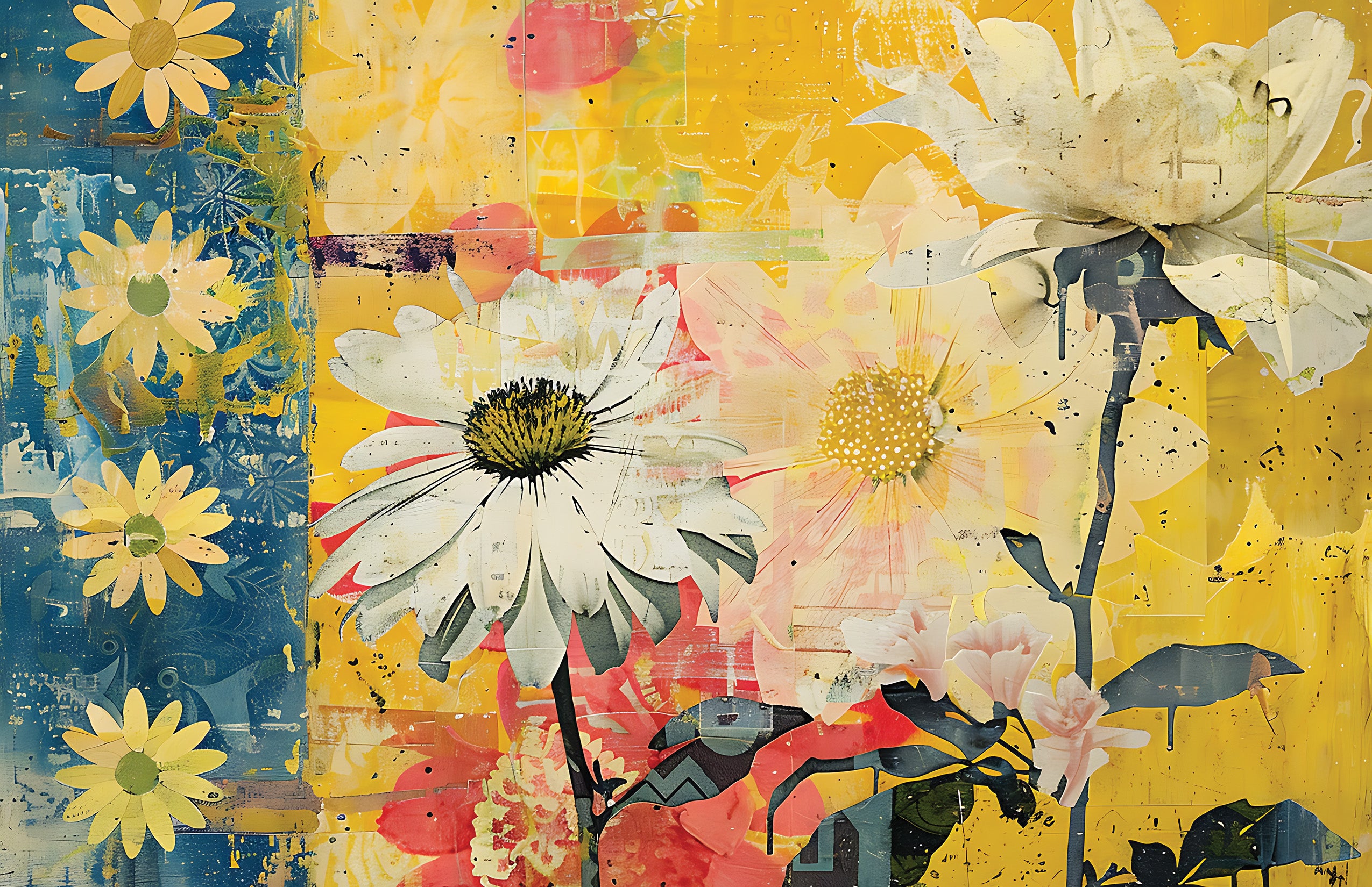 Yellow Patchwork Vinyl 1