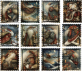 Santa Postage Stamp 1
