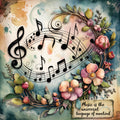 Floral Music 7
