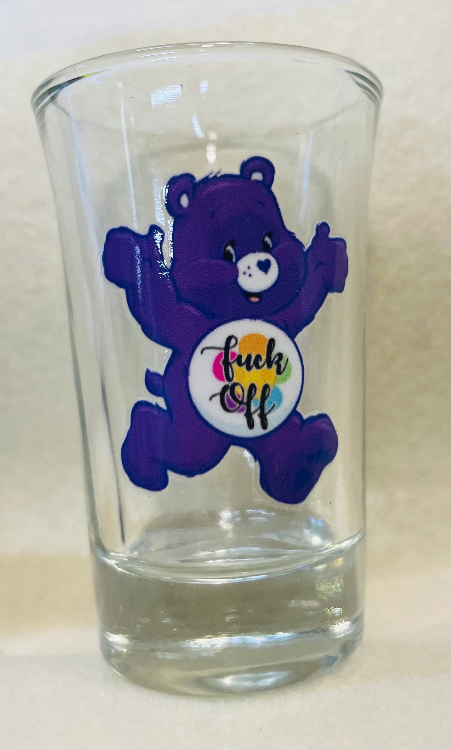 Naughty Bear Fu@k off Shot glass