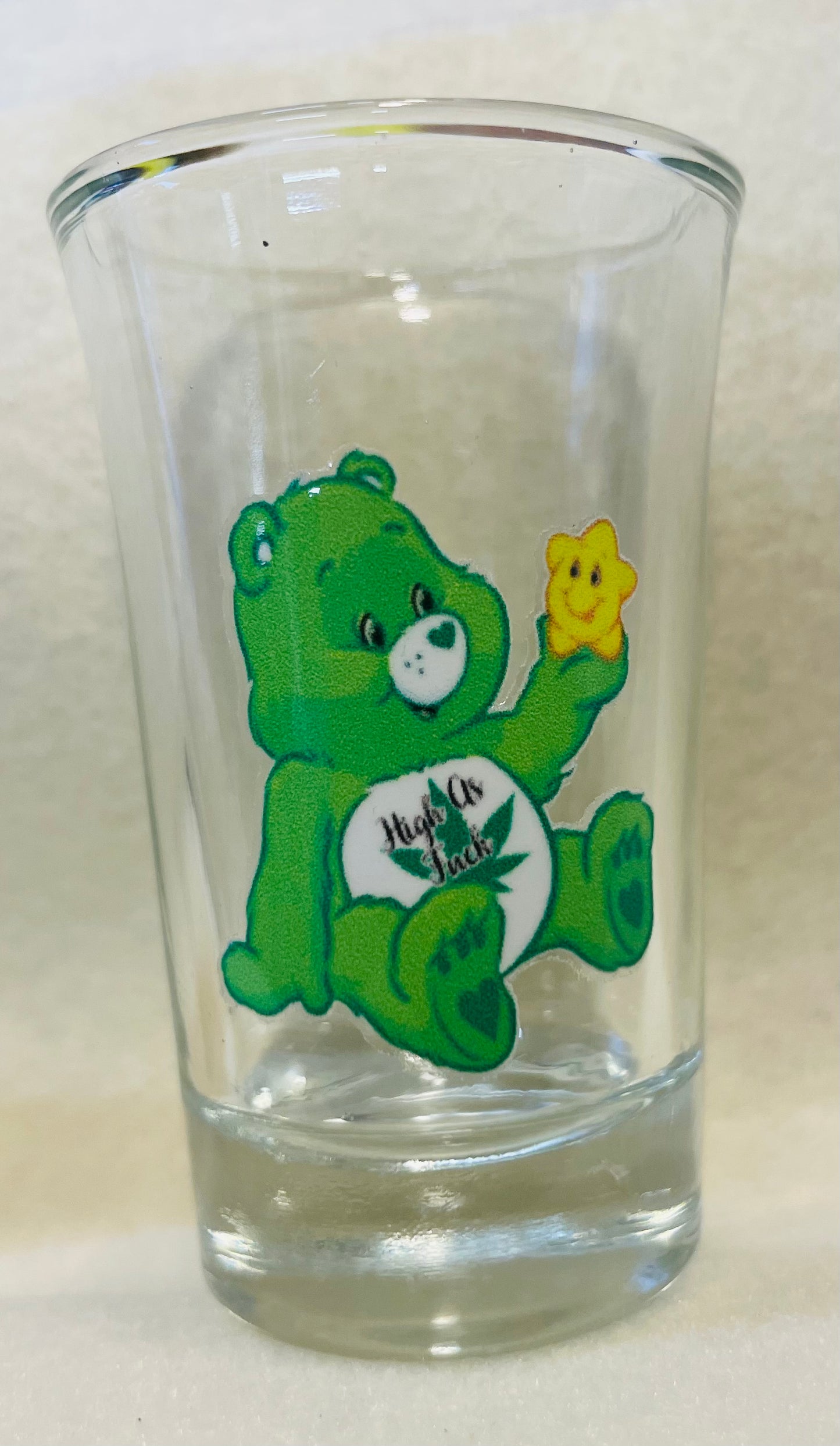 Naughty Bear High as Fu@k Bear Shot Glass