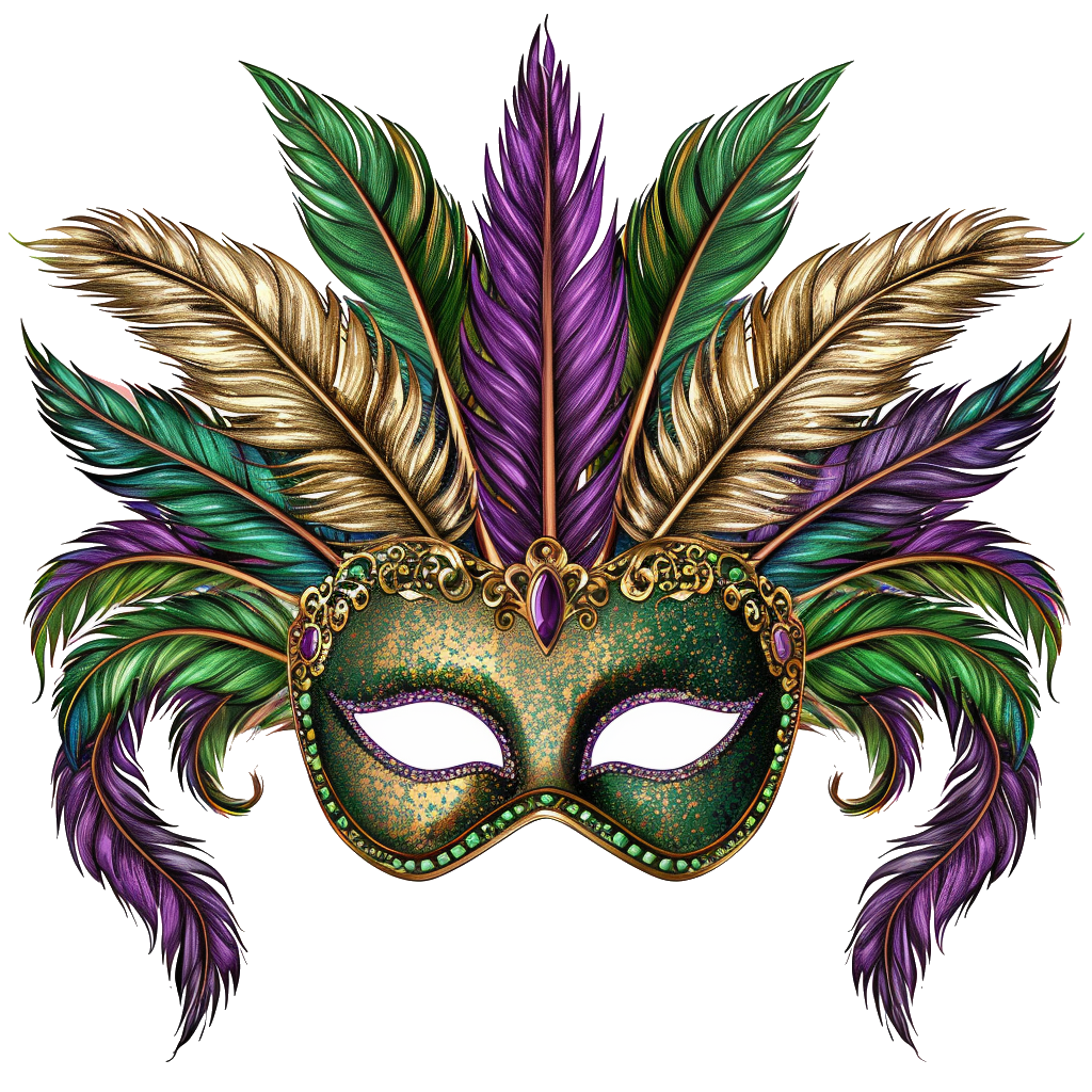 Mardi Gras Decal 43