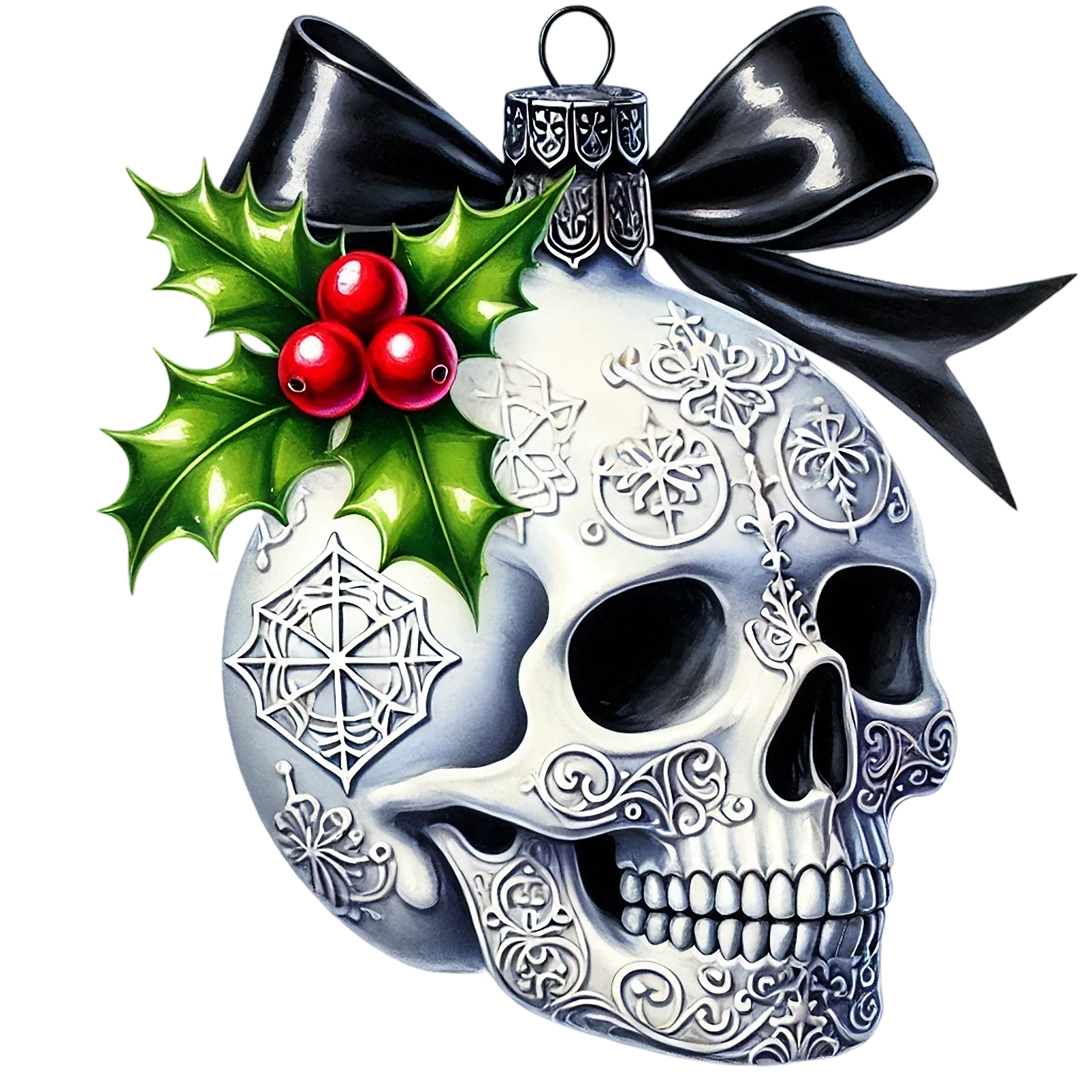 Gothic Christmas Decal 91