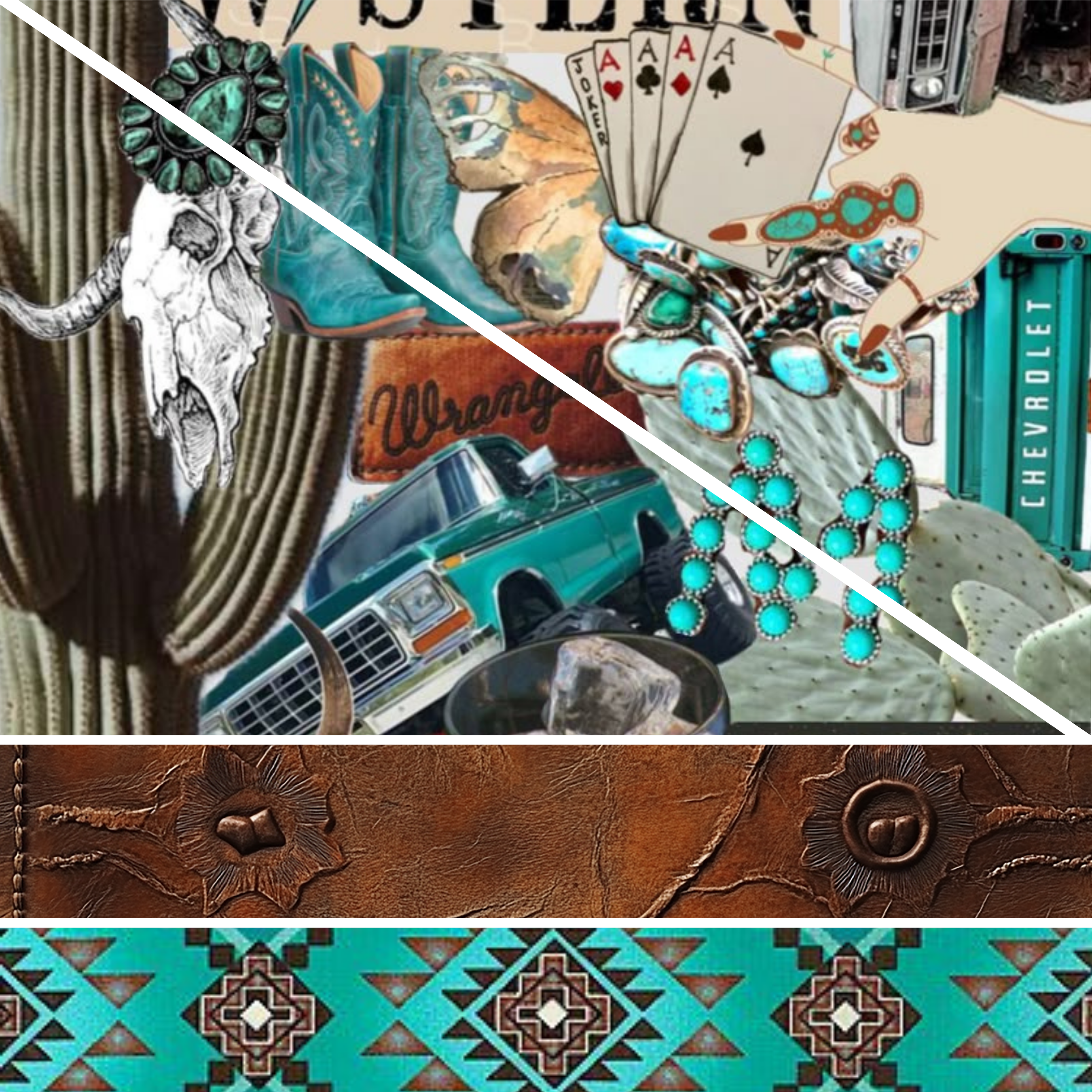 Summer 26' Western- Mixed Media 8