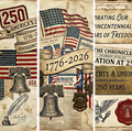 250th Anniversary Mixed Media 3