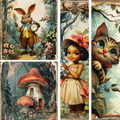 Alice in AfroLand Mixed Media 4