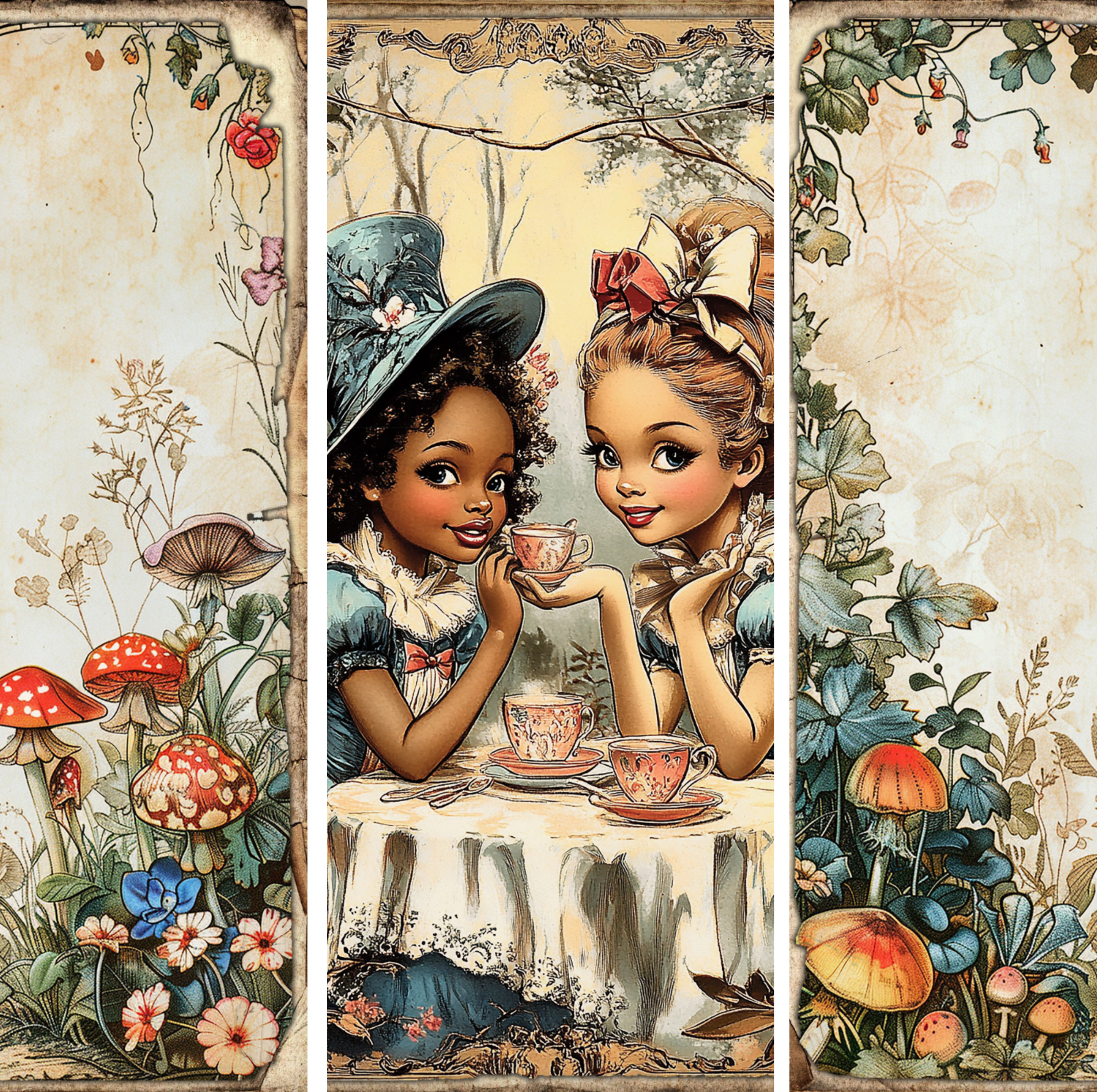 Alice in AfroLand Mixed Media 8