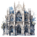 Gothic Christmas Decal 100