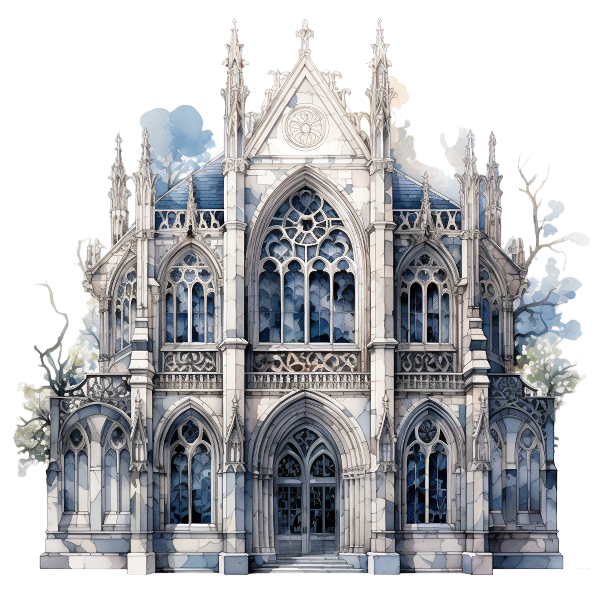 Gothic Christmas Decal 100