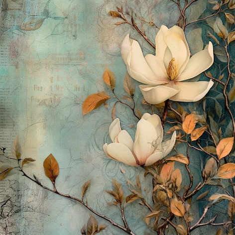 Gilded Magnolia Collection-Vinyl 2