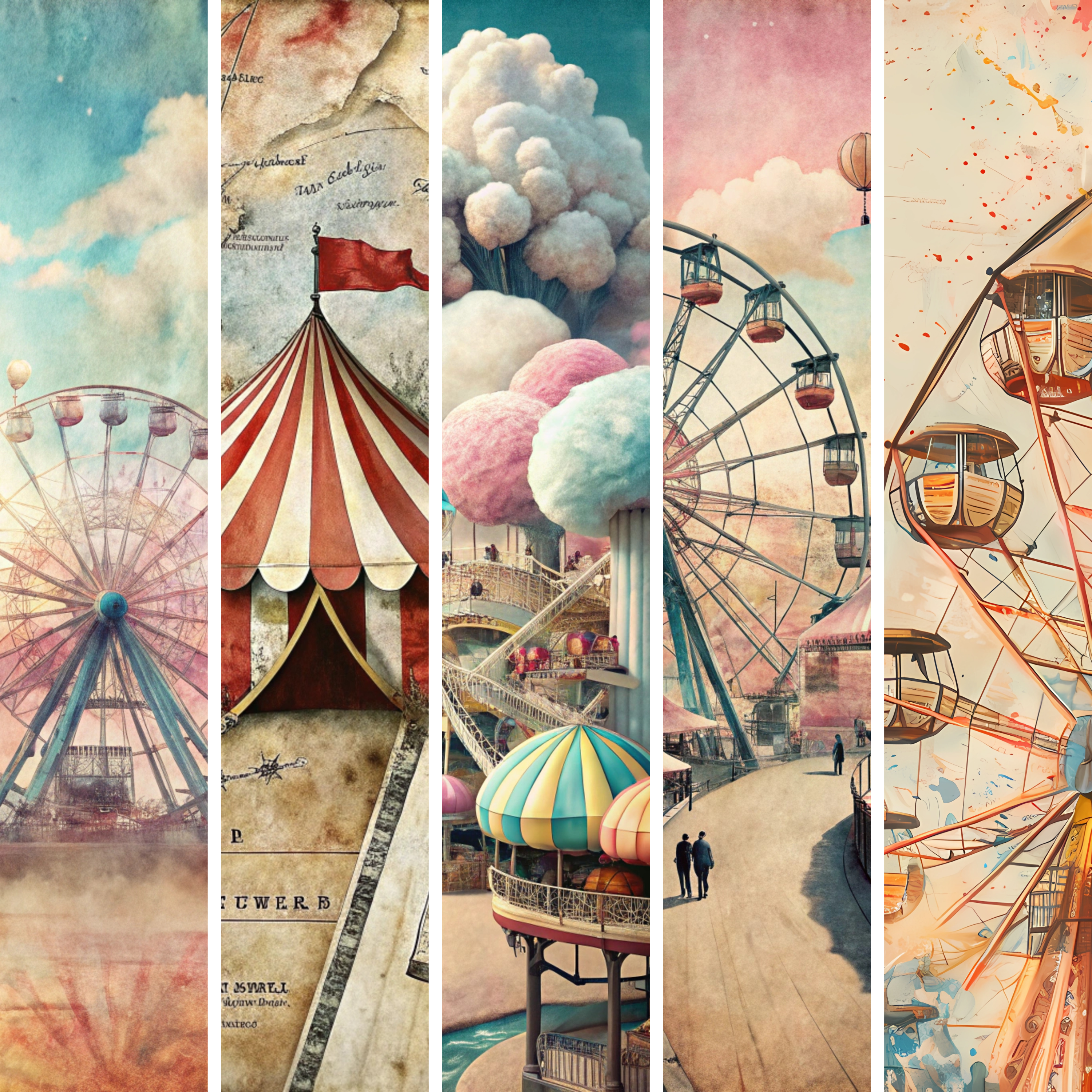 Circus Mixed Media 1
