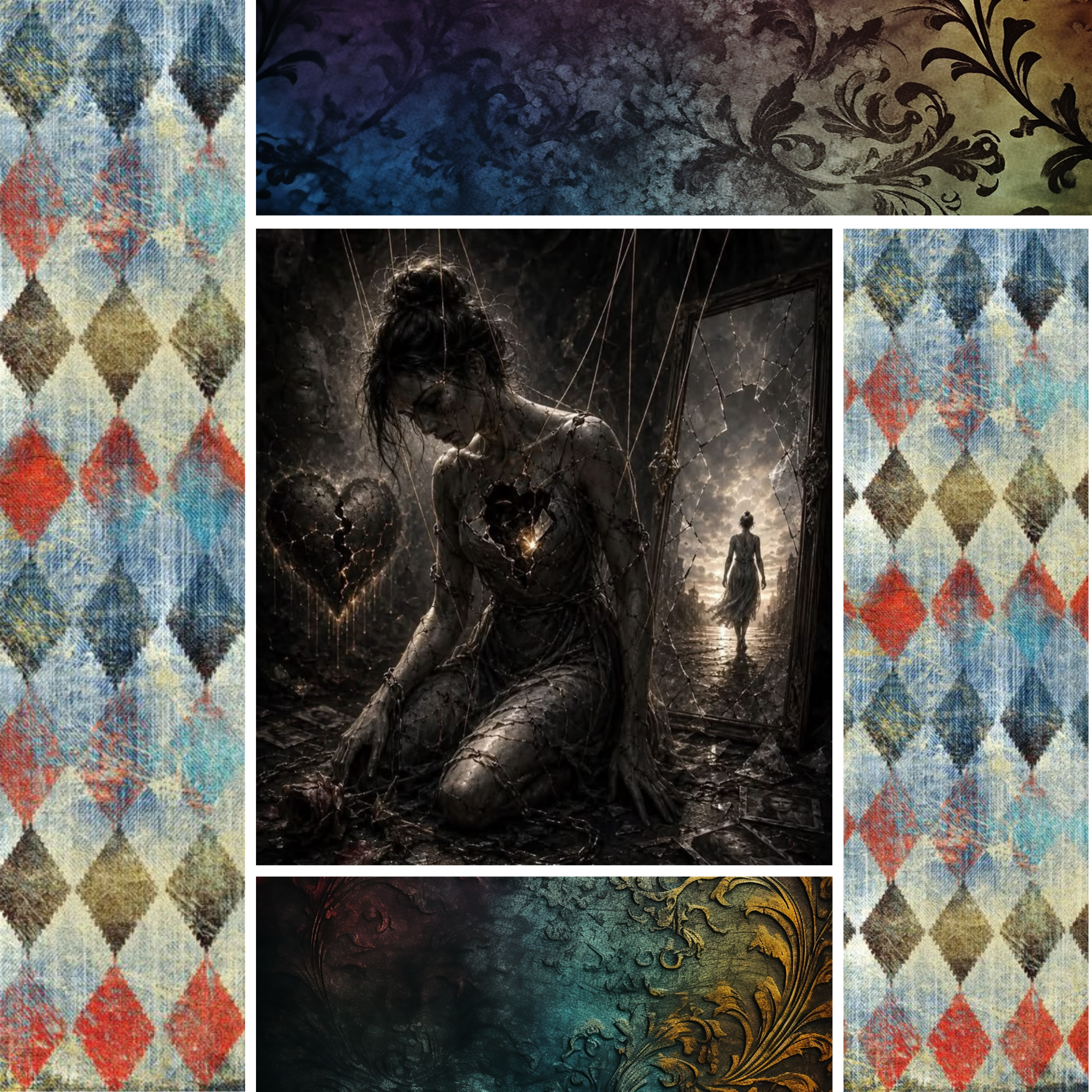 Summer 26' Grunge n' Gothic -Mixed Media 10