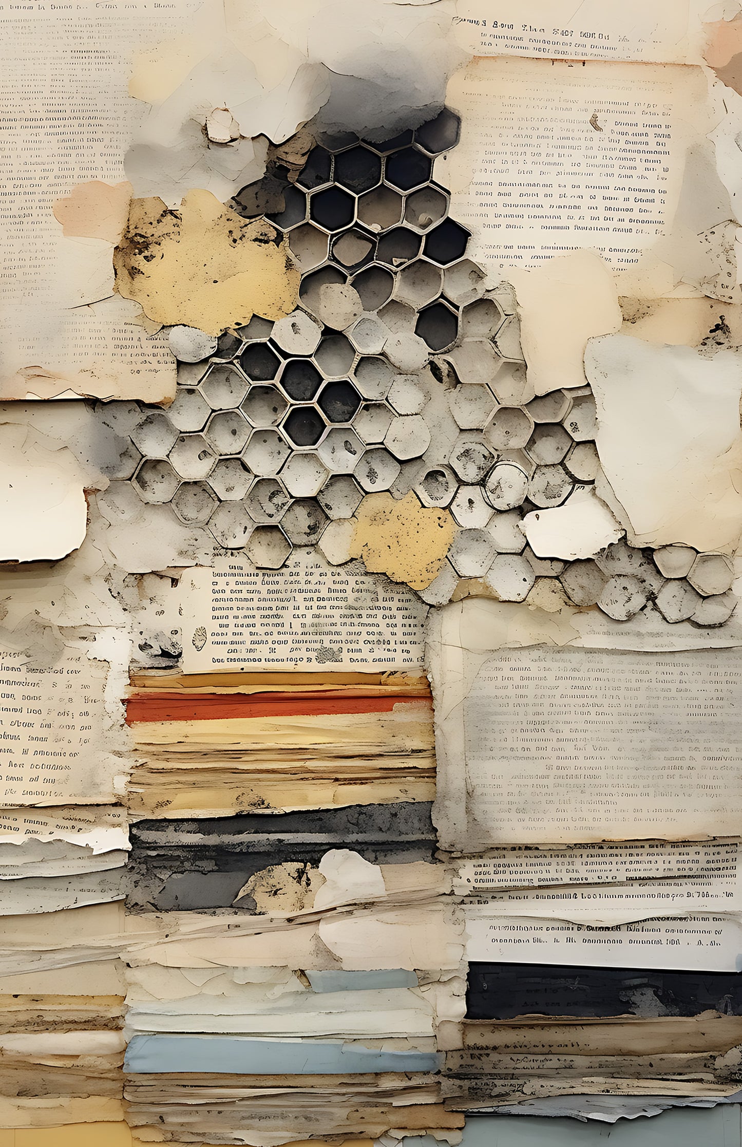 Honeycomb Grunge 1