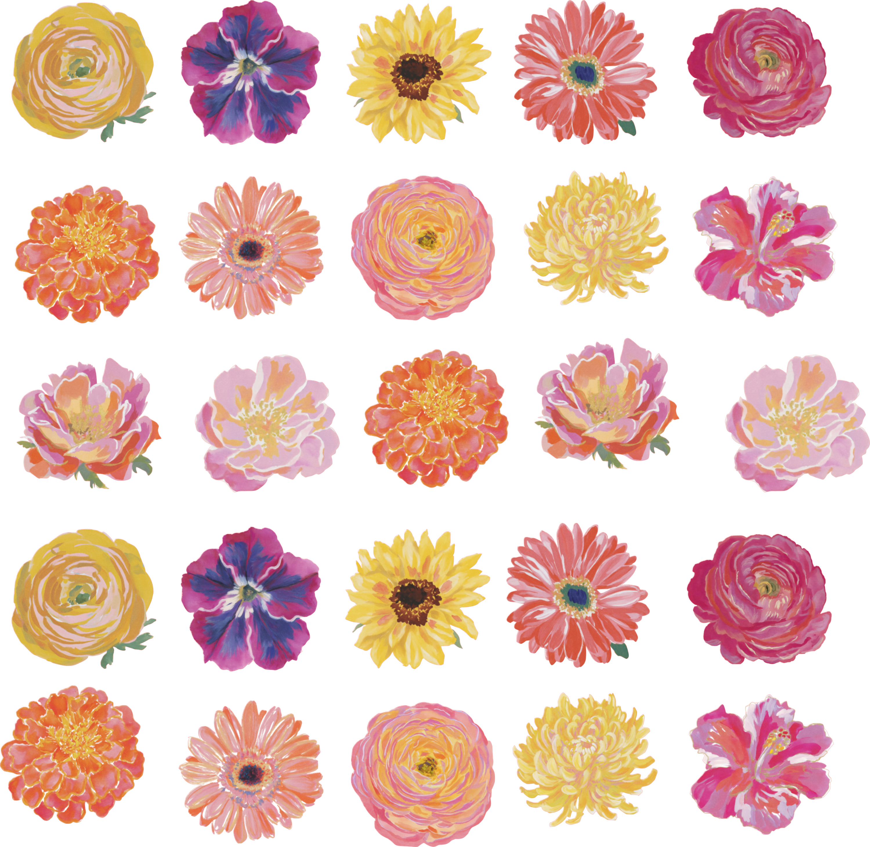 Floral Element Sheet 2