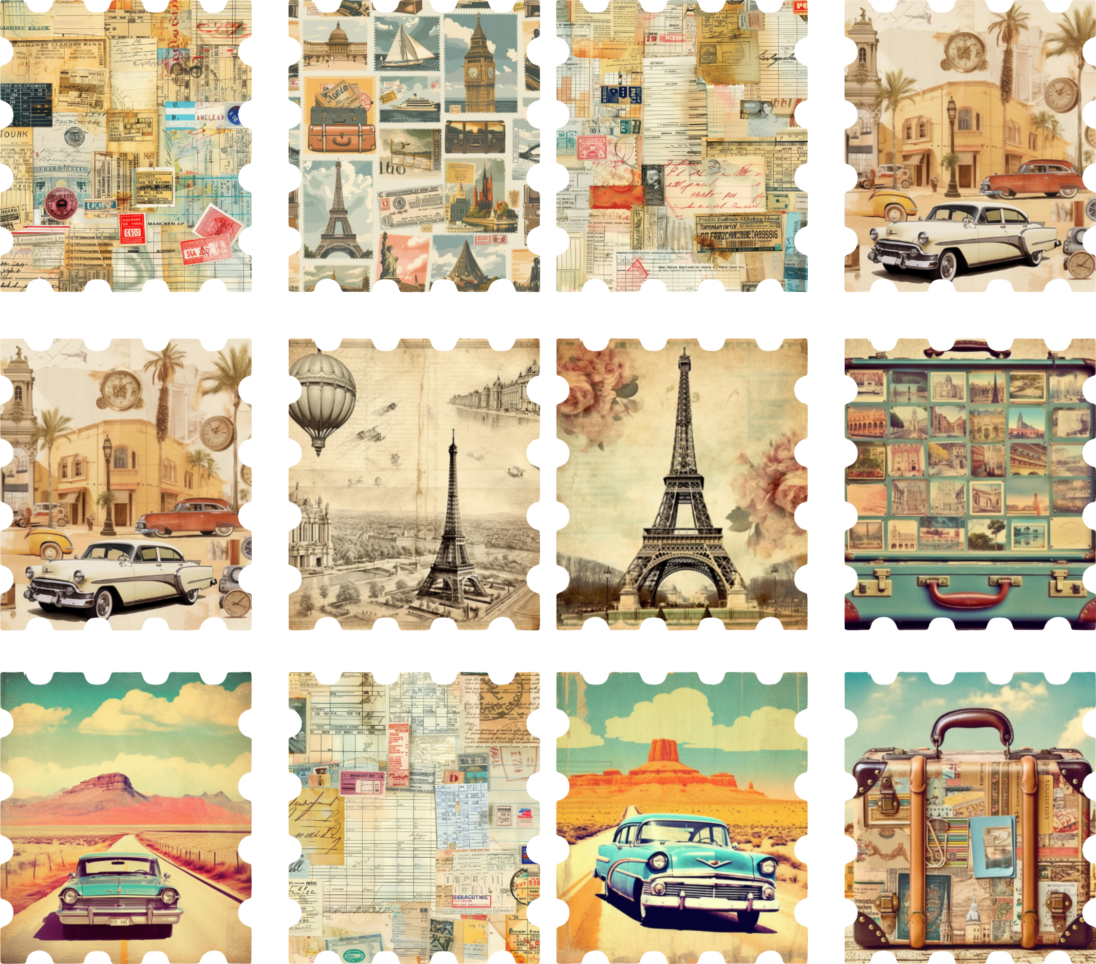 Summer Travel Collection Element Sheet 1