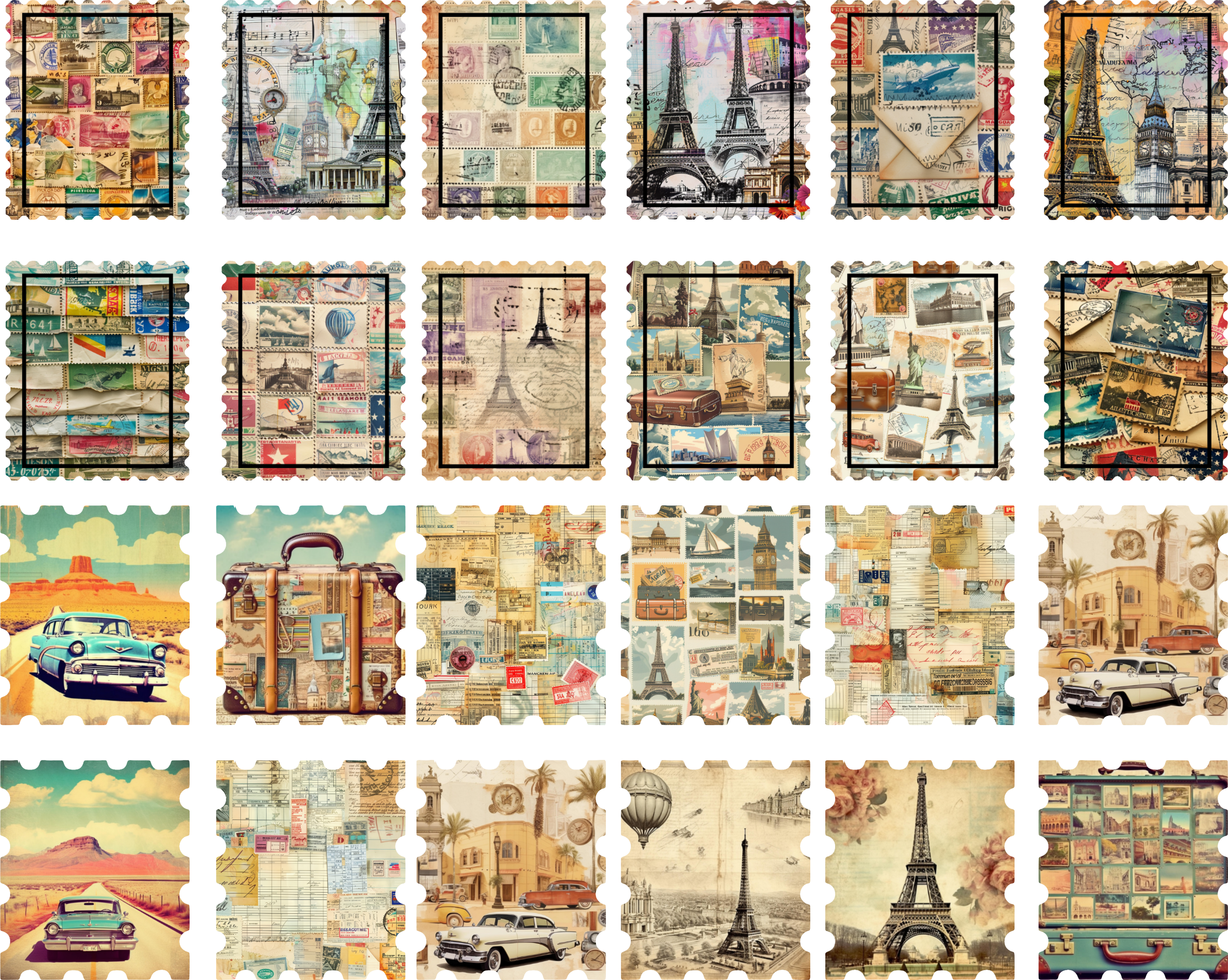 Summer Travel Collection Element Sheet 3