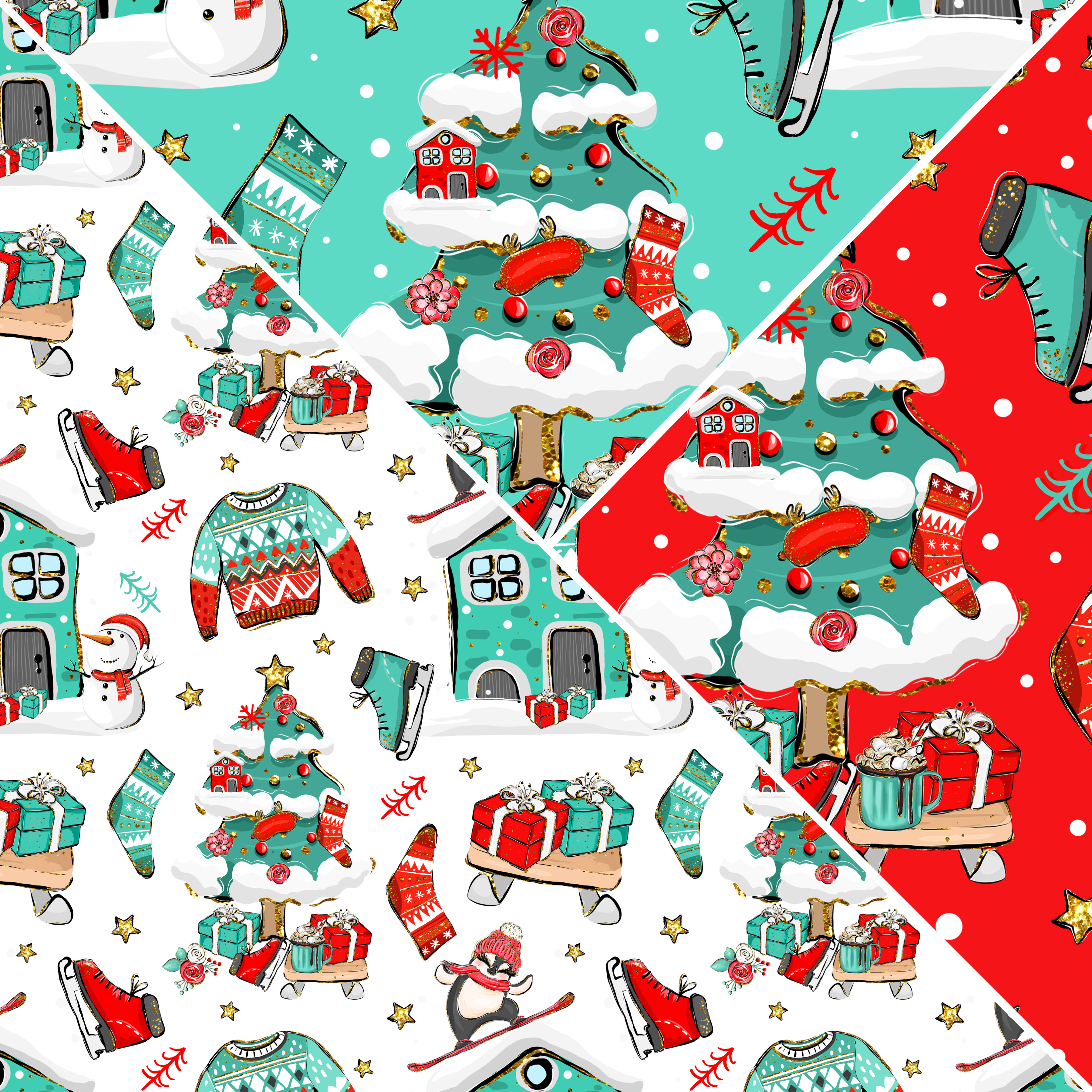 Christmas Mixed Media 112