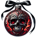 Gothic Christmas Decal 92