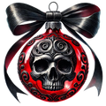 Gothic Christmas Decal 93