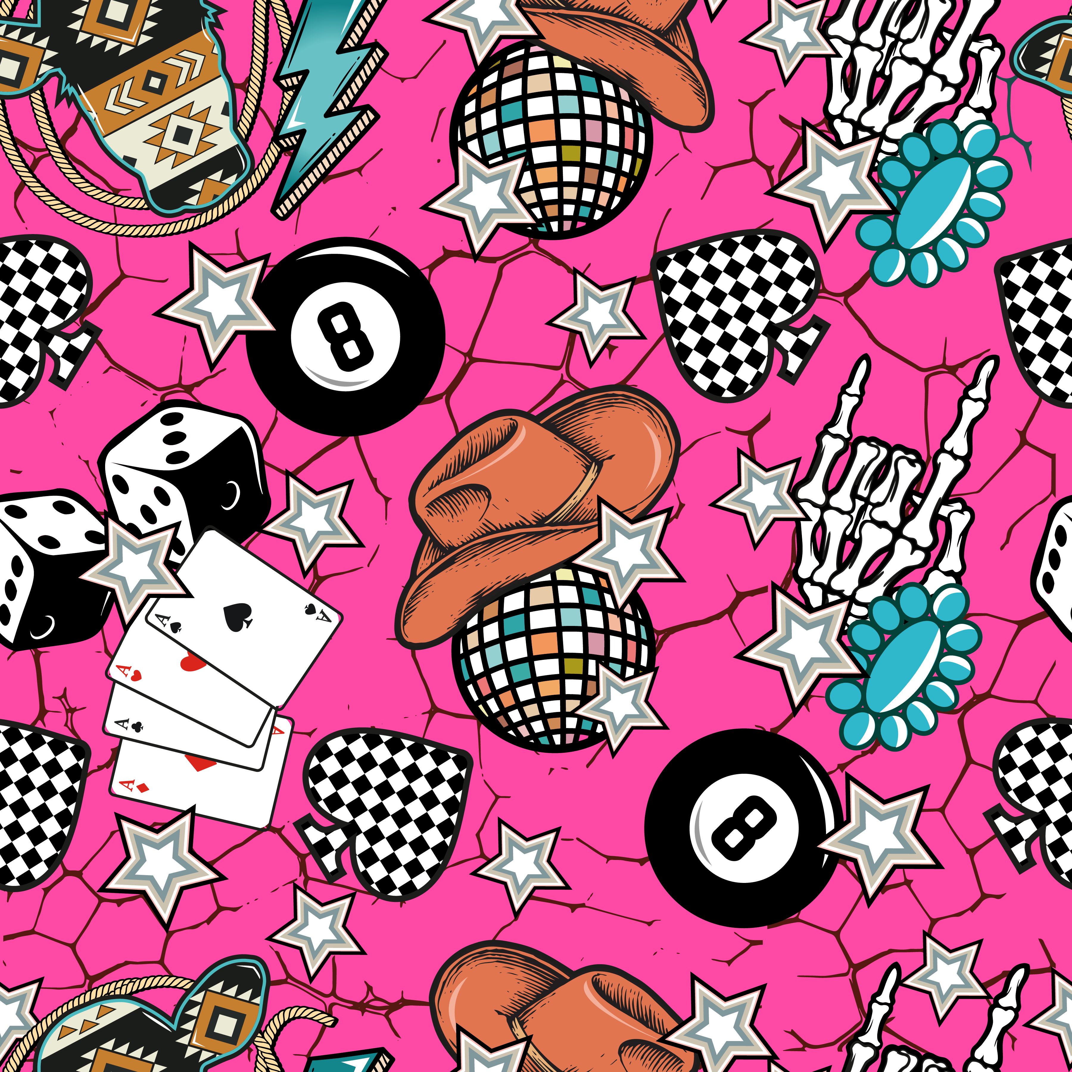 MISTI'S DISTRESSED COWGIRL - VINYL 9