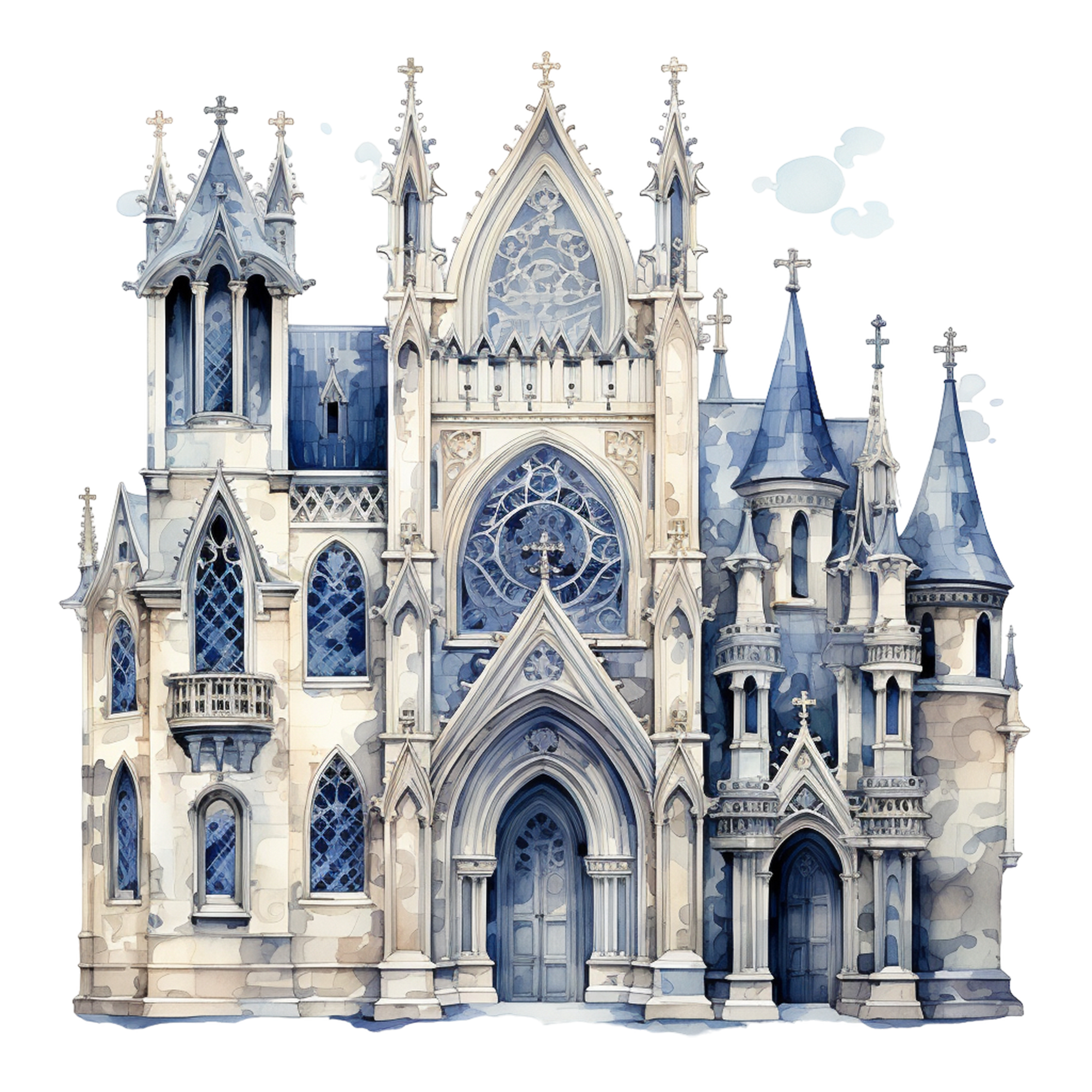 Gothic Christmas Decal 101