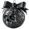 Gothic Christmas Decal 84