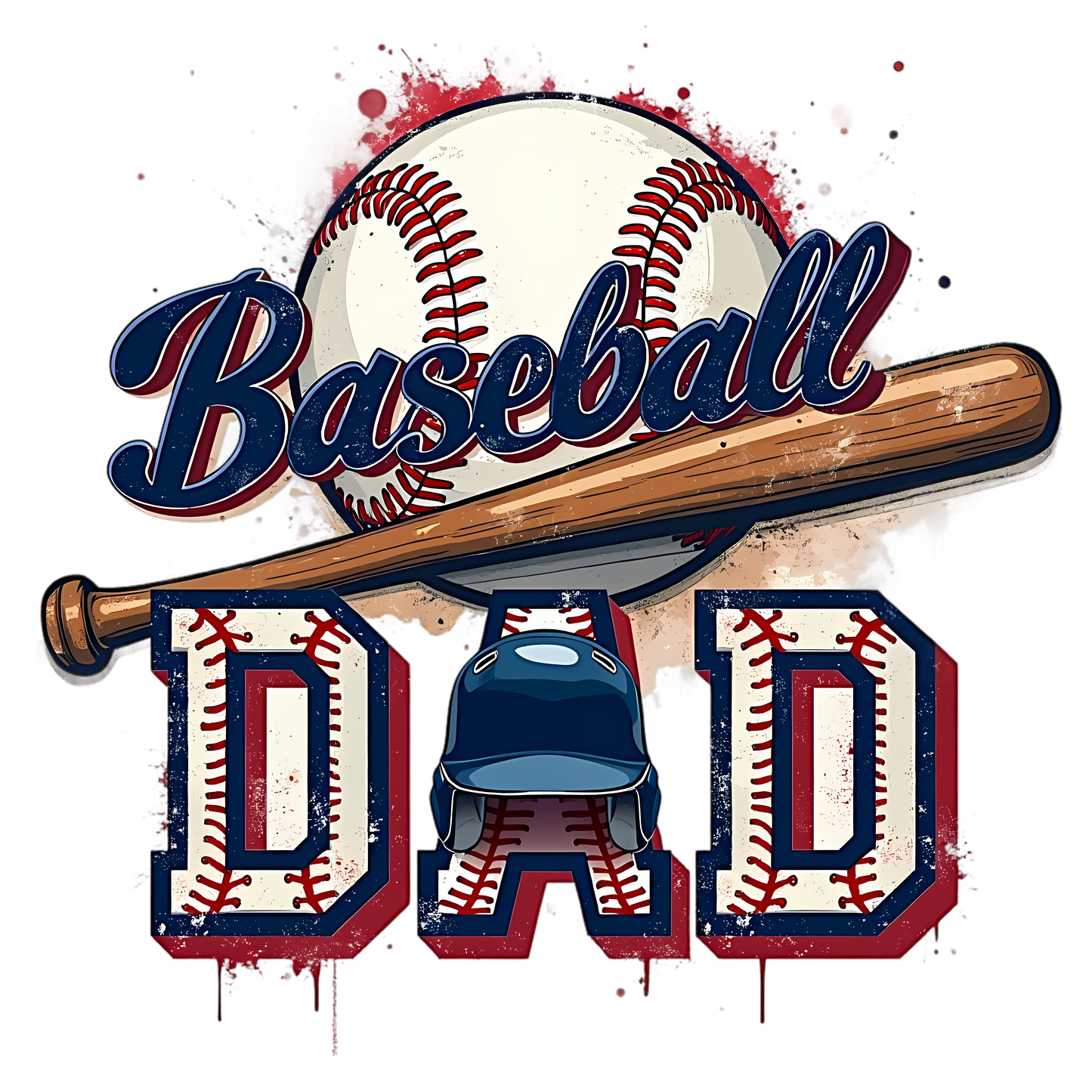 Baseball Dad Vinyl
